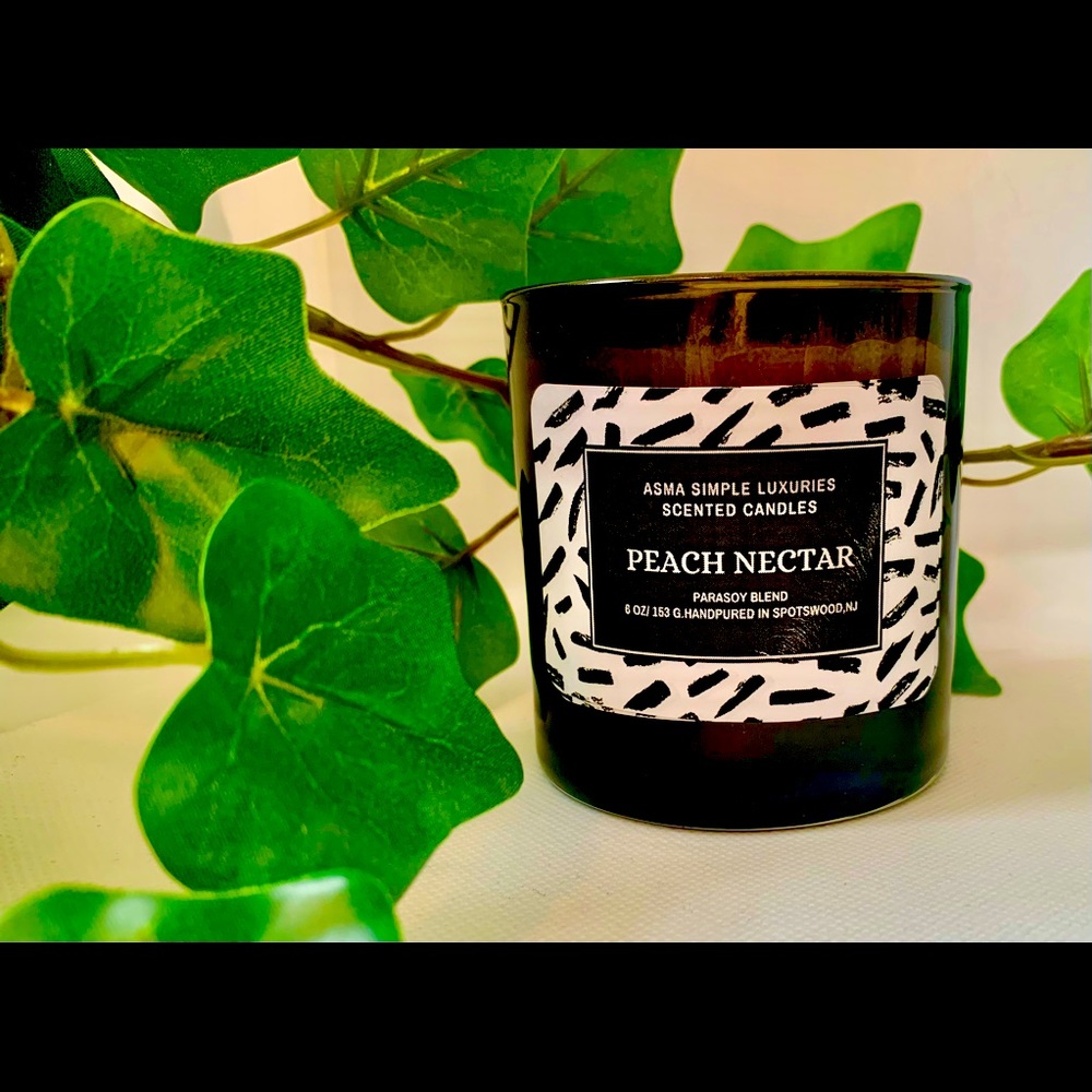 ❤️💕Christmas Sale.PEACH NECTAR . Scented candle💕❤️